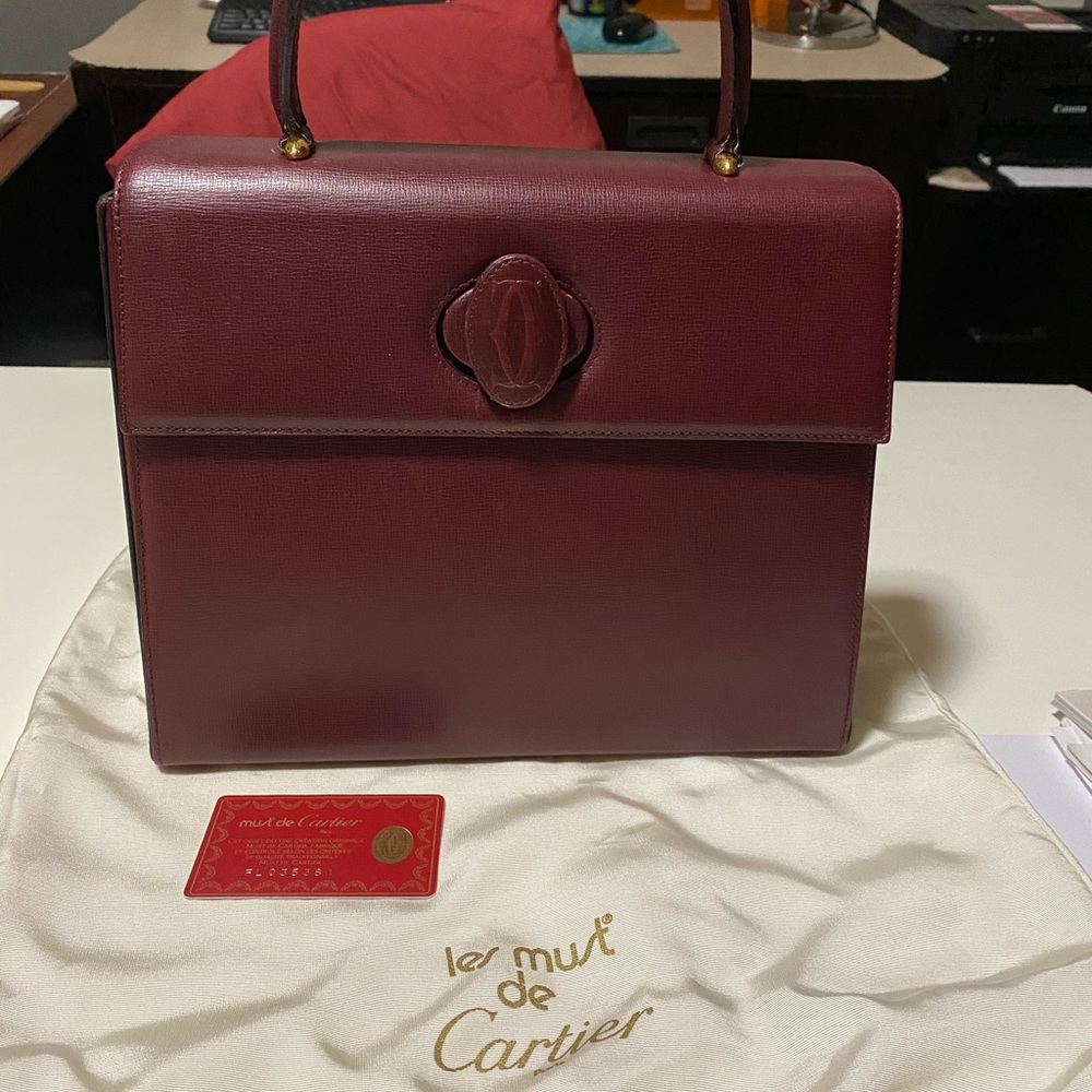 Authentic Cartier Bag